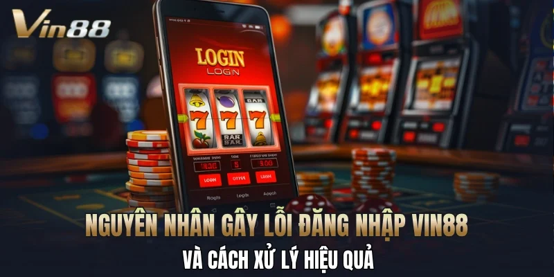 Nguyên nhân gây lỗi đăng nhập Vin88 và cách xử lý hiệu quả