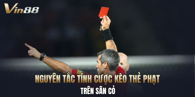 Nguyên tắc tính cược kèo thẻ phạt trên sân cỏ